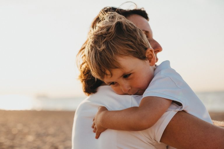 abraço abraços filhos